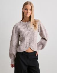 Neo Noir - Beige - Koteas Cable Knit Cardigan