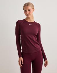 Aim'n - Rød - Soft Basic Long Sleeve