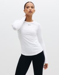 Aim'n - Hvid - Soft Basic Long Sleeve
