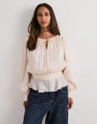 Vero Moda - Pink - Vmelisa Ls Detail Top Wvn Exp