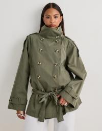 Nelly - Grøn - Trench Jacket
