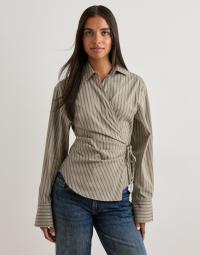 Nelly - Grøn - Tied Shirt