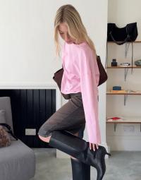 Nelly - Pink - Relaxed Long Sleeve Top