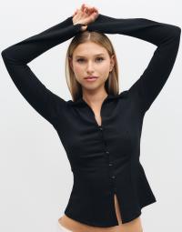 Nelly - Sort - Amazing Button Shirt Top