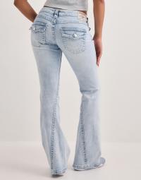 True Religion - Blå - Joey Lr Flare Flap