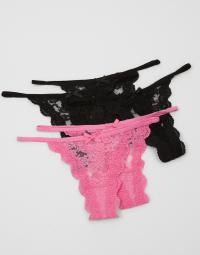 Nelly - Pink - Adorable 5-Pack Thong