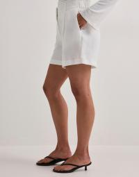 Only - Hvid - Onlita Hw Linen Look Shorts Tlr