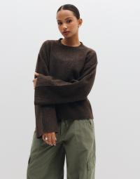 Nelly - Brun - Perfect Knit Sweater