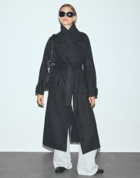 Nelly - Sort - Warm Trench Coat