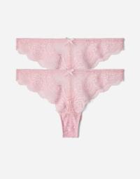 Nelly - Pink - Half Thong 2-Pack