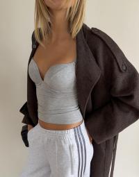 Nelly - Grå - Perfect Bra Top