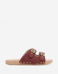 Scholl - Rød - Pescura Flat Flex 2 Straps