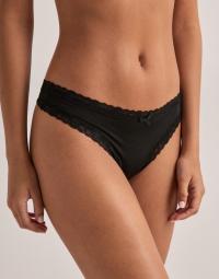 DORINA - Sort - Essential Microfibre THONG