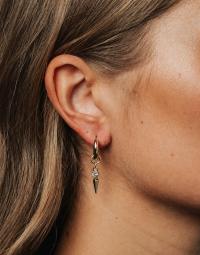 BOW19 - Sølv - Dazzle Drop Earring