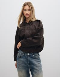 Only - Brun - Onlmoon-Stina Faux Suede Bomber Pnt