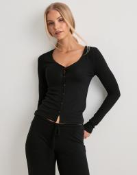 Nelly - Sort - My Chill V Neck Cardigan