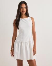 Vero Moda - Hvid - Vmkiara Twill Sl Short Dress Wvn Ex