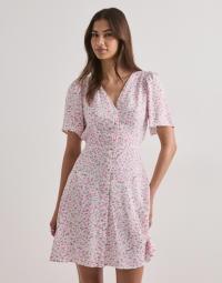 Vero Moda - Pink - Vmalba Ss Short Dress Wvn Ga Noos