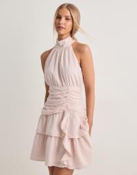 Neo Noir - Pink - Amaris Dobby Dress