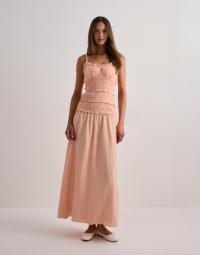 Nelly - Orange - Frill Detail Dress