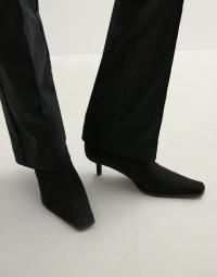 Nelly - Sort - Squaretoe Soft Ankel Boot