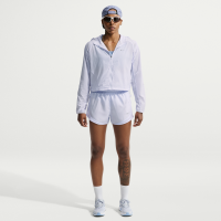 Nike Tempo Dri-FIT-løbeshorts med mellemhøj talje og indershorts til kvinder - lilla