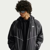 Løstsiddende Nike Windrunner Storm-FIT-jakke til mænd - sort