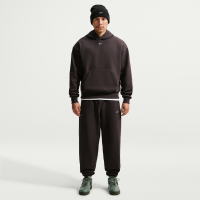 Nike Solo-fleece-bukser med opslag til mænd - brun