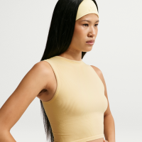 NikeSKIMS Ribbed Seamless Muscle-tanktop til kvinder - gul