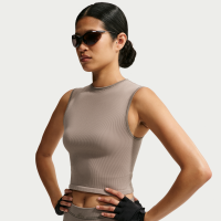 NikeSKIMS Ribbed Seamless Muscle-tanktop til kvinder - brun