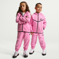 Nike Tech Fleece-sæt i to dele med fuld lynlås til mindre børn - Pink