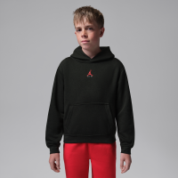 Jordan Brooklyn Fleece-hættetrøje til større børn - sort