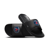 Paris Saint-Germain Victori One Nike Football-badesandaler til mænd - sort