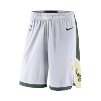 Milwaukee Bucks Nike NBA Swingman-shorts til mænd - hvid