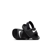 Nike Kawa-badesandal til babyer og småbørn - sort