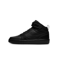 Nike Court Borough Mid 2-sko til større børn - sort