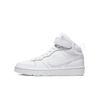 Nike Court Borough Mid 2-sko til større børn - hvid