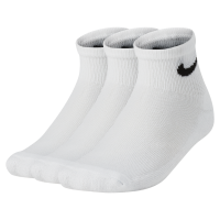 Nike Basics-ankelstrømper til børn (3 par) - hvid