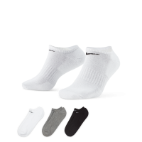 Nike Everyday Cushion-No-Show-træningsstrømper (3 par) - multifarvet