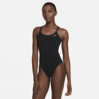 Nike Swim HydraStrong Essential Spiderback-badedragt til kvinder - sort
