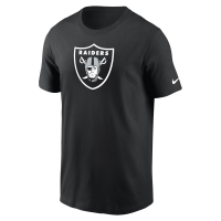 Nike Logo Essential (NFL Las Vegas Raiders)-T-shirt til mænd - sort