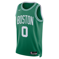 Boston Celtics Jayson Tatum Icon Edition 2022/23 Dri-FIT NBA Swingman-trøje til mænd - grøn
