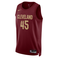 Cleveland Cavaliers Donovan Mitchell Icon Edition 2022/23 Dri-FIT NBA Swingman-trøje til mænd - rød