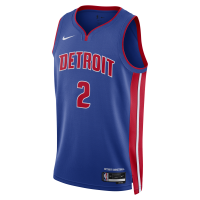 Detroit Pistons Cade Cunningham Icon Edition 2022/23 Dri-FIT NBA Swingman-trøje til mænd - blå
