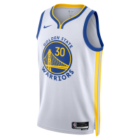 Golden State Warriors Association Edition Nike Dri-FIT NBA Swingman-trøje til mænd - hvid