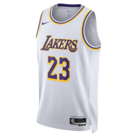 LeBron James Los Angeles Lakers 2022/23 Association Edition Nike Dri-FIT NBA Swingman-spillertrøje til mænd - hvid