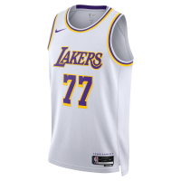 Los Angeles Lakers Luka Dončić Association Edition '22-23 Nike Dri-FIT NBA Swingman-spillertrøje til mænd - hvid