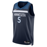 Minnesota Timberwolves Icon Edition Nike Dri-FIT NBA Swingman-trøje til mænd - blå