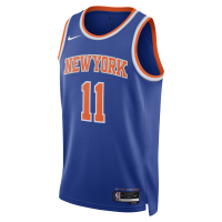 Jalen Brunson New York Knicks Icon Edition 2022/23-Nike Dri-FIT NBA Swingman-trøje - blå