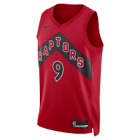 Toronto Raptors Icon Edition Nike Dri-FIT NBA Swingman-trøje til mænd - rød
